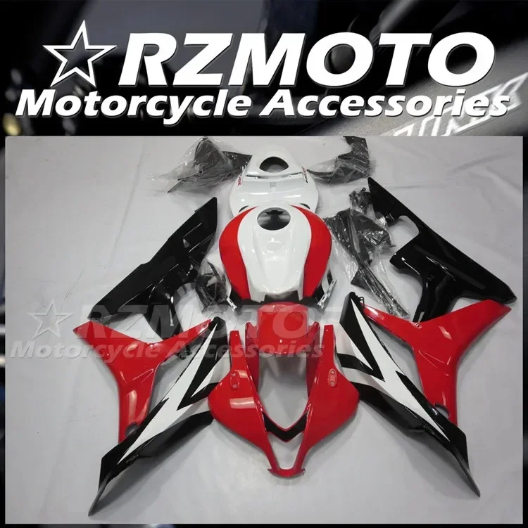 

4Gifts Injection Mold New ABS Motorcycle Bike Fairings Kit Fit For HONDA CBR600RR F5 2007 2008 07 08 Bodywork Set Red Black