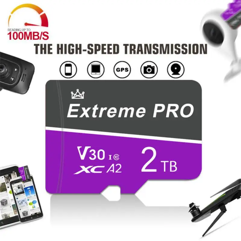 Classe 10 Mini Sd Memory Card 2Tb 1Tb Micro Tf Sd Card 128Gb Cellulare Tf Flash Card Cartao De Memoria Per Samsung Xiaomi Pc