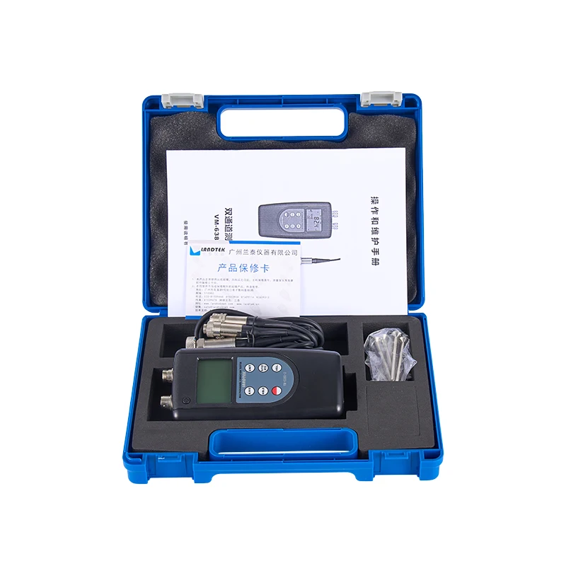 Multi-Channel Vibration Meter VM-6380-2 10Hz~10kHz Acceleration Velocity Displacement Mechanical Vibration Measuring Instruments 6