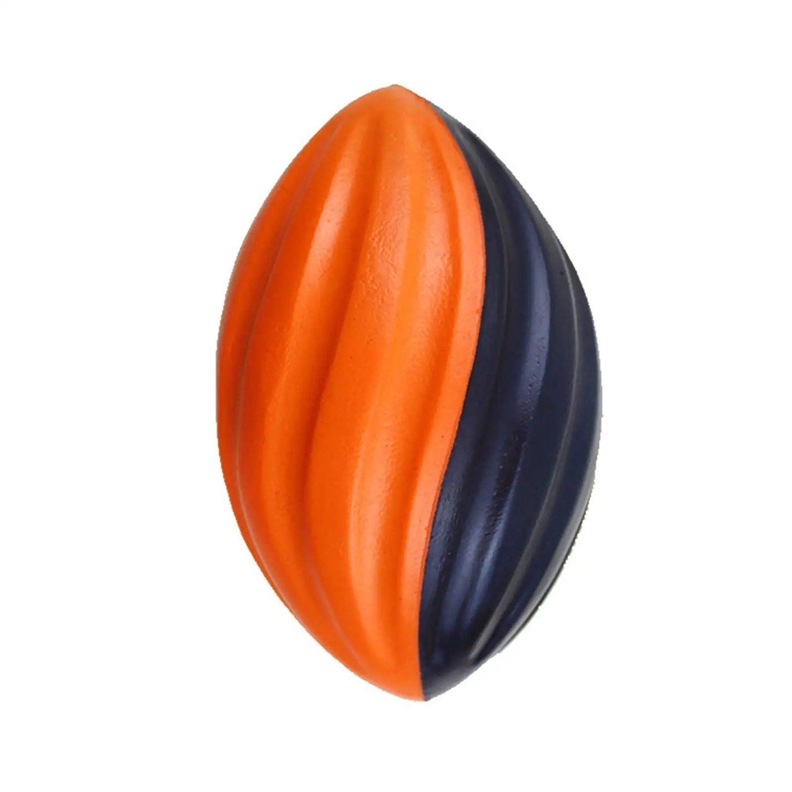 Pelota de espuma para rugby, portátil, de fácil agarre, para entrenamiento en interiores y exteriores, para niños, pelota de espuma de 5", equipo liviano, pelota de espuma en espiral para fútbol