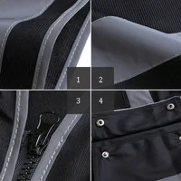 Hi Vis Workwear Safety Vest with Reflective Straps