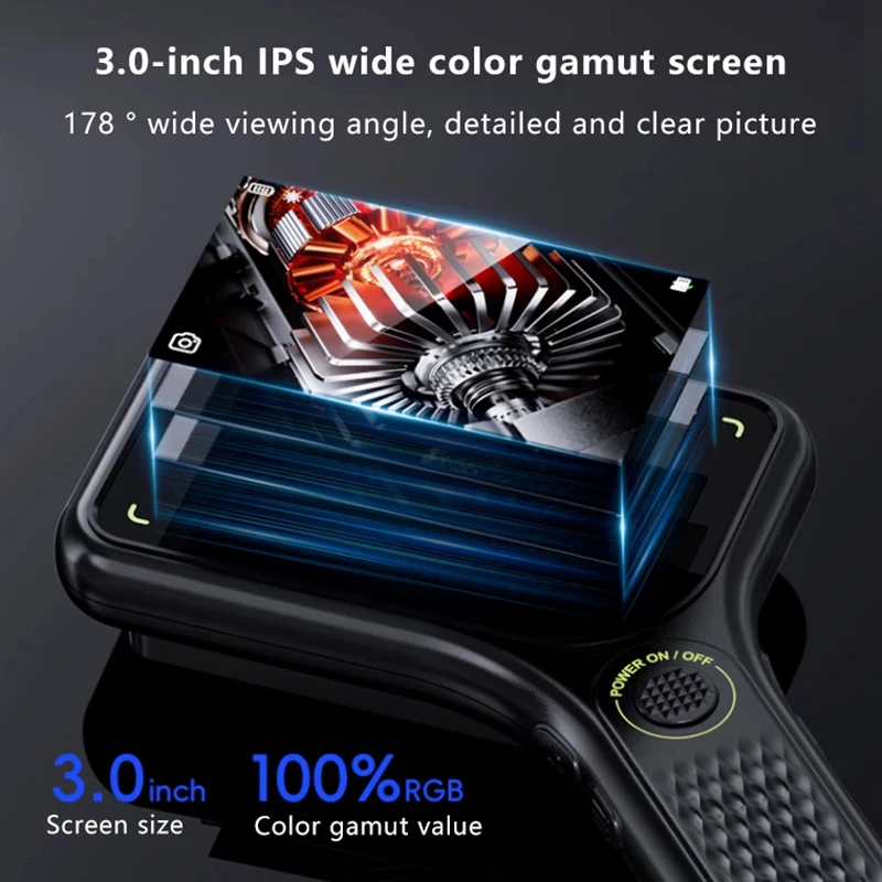디지털 현미경 휴대용 3.0 인치 IPS 컬러 스크린 자동 초점 2MP 코인 비디오 현미경 보석 시계용 500x 배율