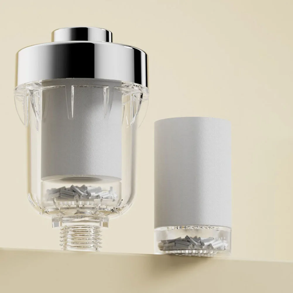 

Shower Filter PP Cotton Cartridge Water Outlet Purifier Kits Chlorine Removal Filter Element Kitchen Bathroom Shower Filter