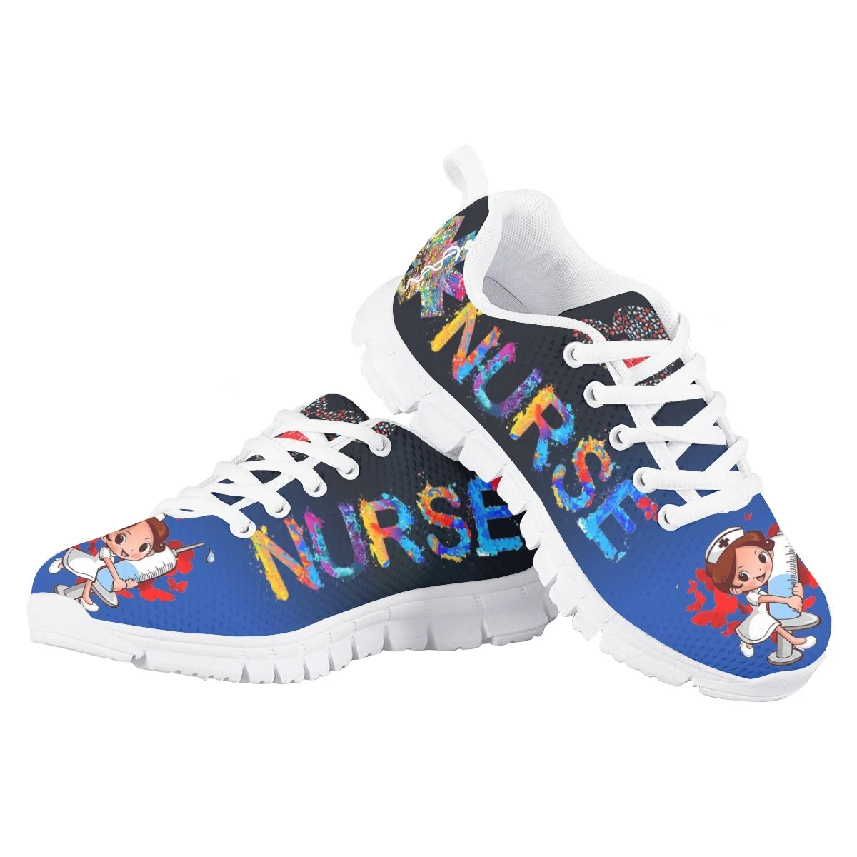 

Nopersonality Blue Shades EVA Material Sneaker Boy Medicine Nurse Theme Children's Sport Shoes Winter Shoe Warm Polyester