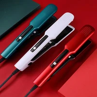 Professional Hair Straightener Brush Titanium Flat Iron with LCD Display Heating Curling Iron Fast Hair Straightening Iron 1