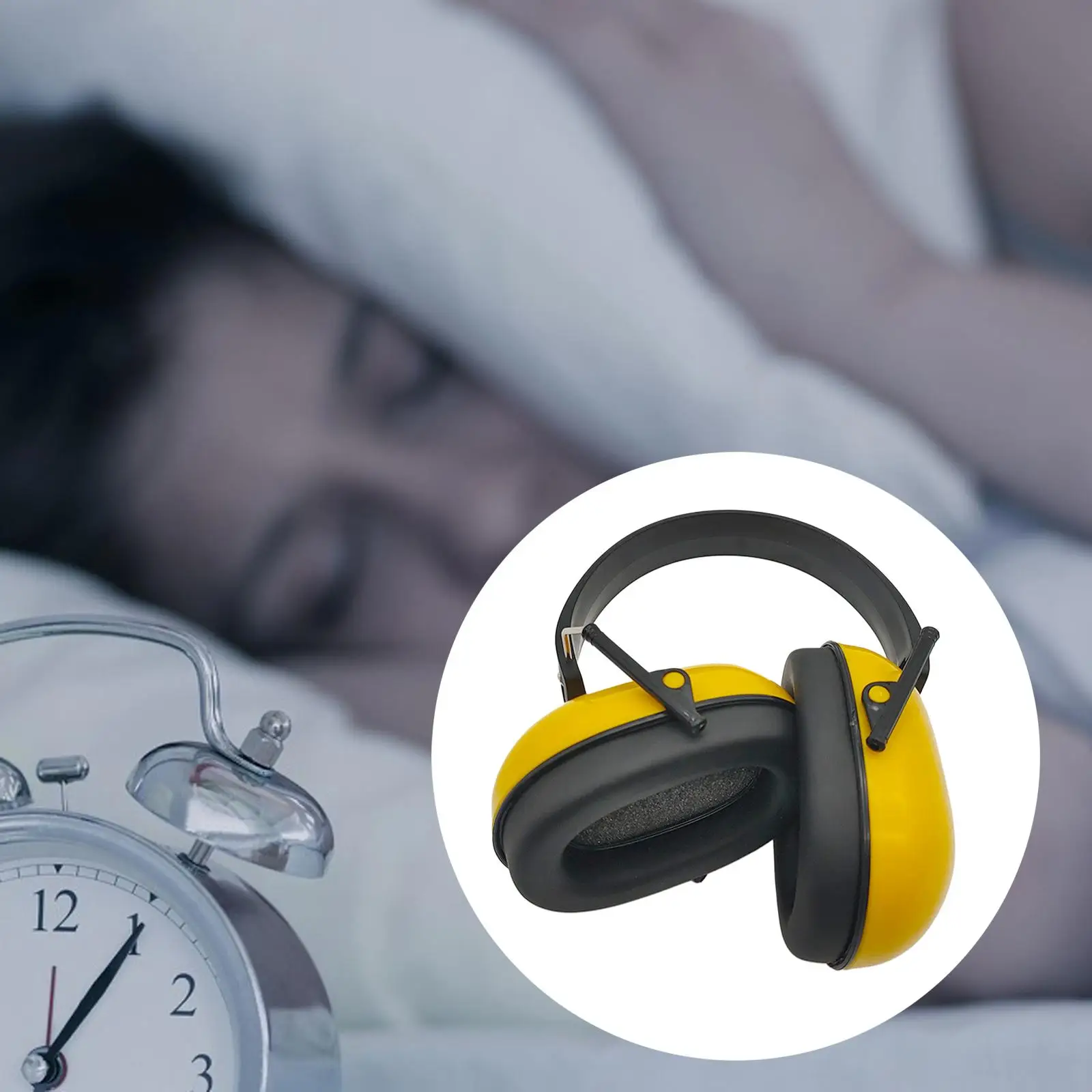 Toddler Ear Muffs Noise Reduction Lightweight Headphones Foldable Earplugs Headband for Shooting Concerts 