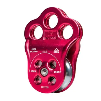 30KN Triple Climbing Hitch Pulley Arborist Tree Rigging Attachment 2