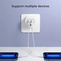 Olaf 40W USB C Charger Quick Charge QC 3.0 Dual PD Charger Type C Fast Charger Adapter For iPhone Xiaomi Samsung Huawei Phone 5