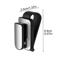 Car Auto Sunglasses Holder Hanger 3