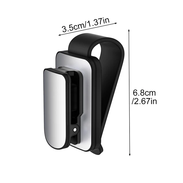 Car Auto Sunglasses Holder Hanger 3 Car Auto Sunglasses Holder Hanger 3
