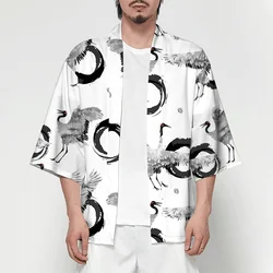 Kimono japonais imprimé en 3D pour hommes, Cardigan, Costume de samouraï, peignoir unisexe Cool, chemise Streetwear, offre spéciale 