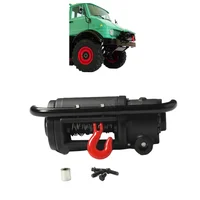 Electric Winch for 1/14 Tamiya RC Truck SCANIA Benz MAN VOLVO Trailer Tractor 1/10 Agricultural Vehicles UM406 Cars DIY Parts 1