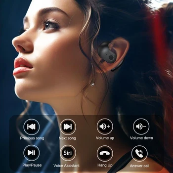 GreatWall AI Real-Time Translation Wireless Bluetooth Earphones Supporting Over 100 Voice Languages Translation Headphones 2