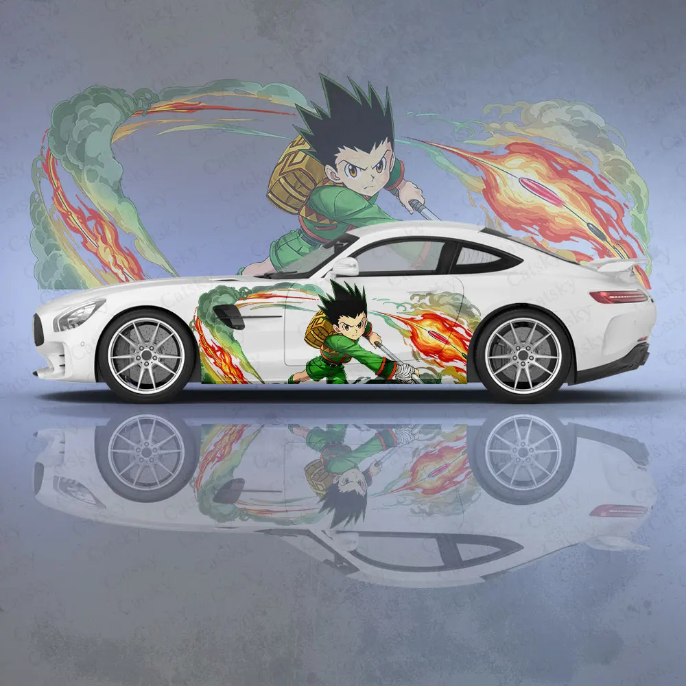 

Anime HUNTER×HUNTER 2pcs Car Body Sticker for Universal Large Car Decal Car Side Sticker for Car Sticker Decal Stickers