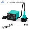 RF4 RF-H4 1200W Intelligent Hot Air Soldering Station Powerful Heat Gun BGA Rework Station for Cell Phone PCB Desoldering Repair 1