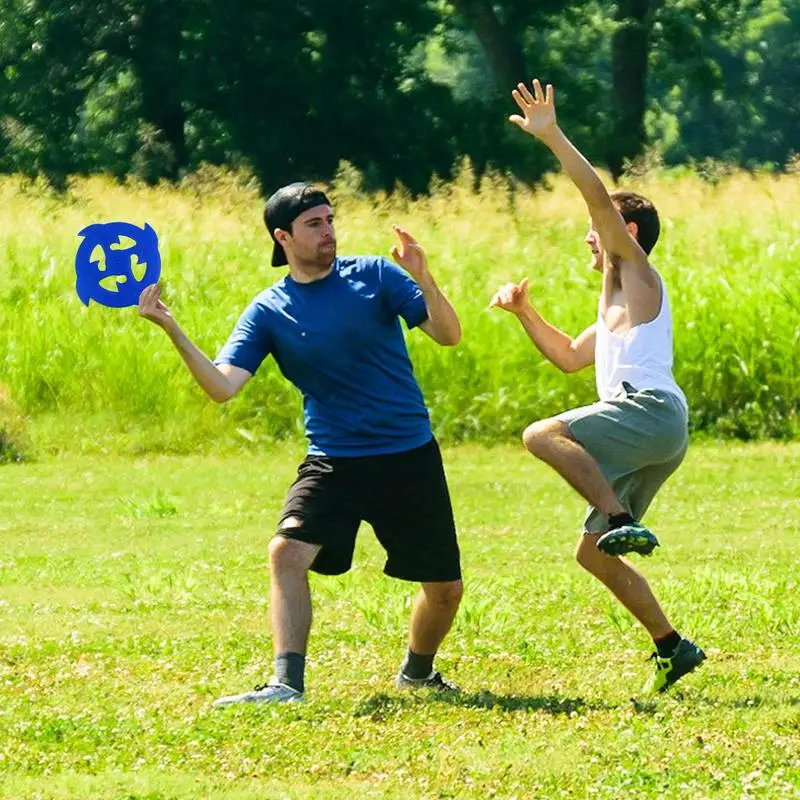 Flying Disk Small Soft Flying Disc Toy Throw And Catch Toy Camping Games Parent-Child Interaction For Outdoor Games