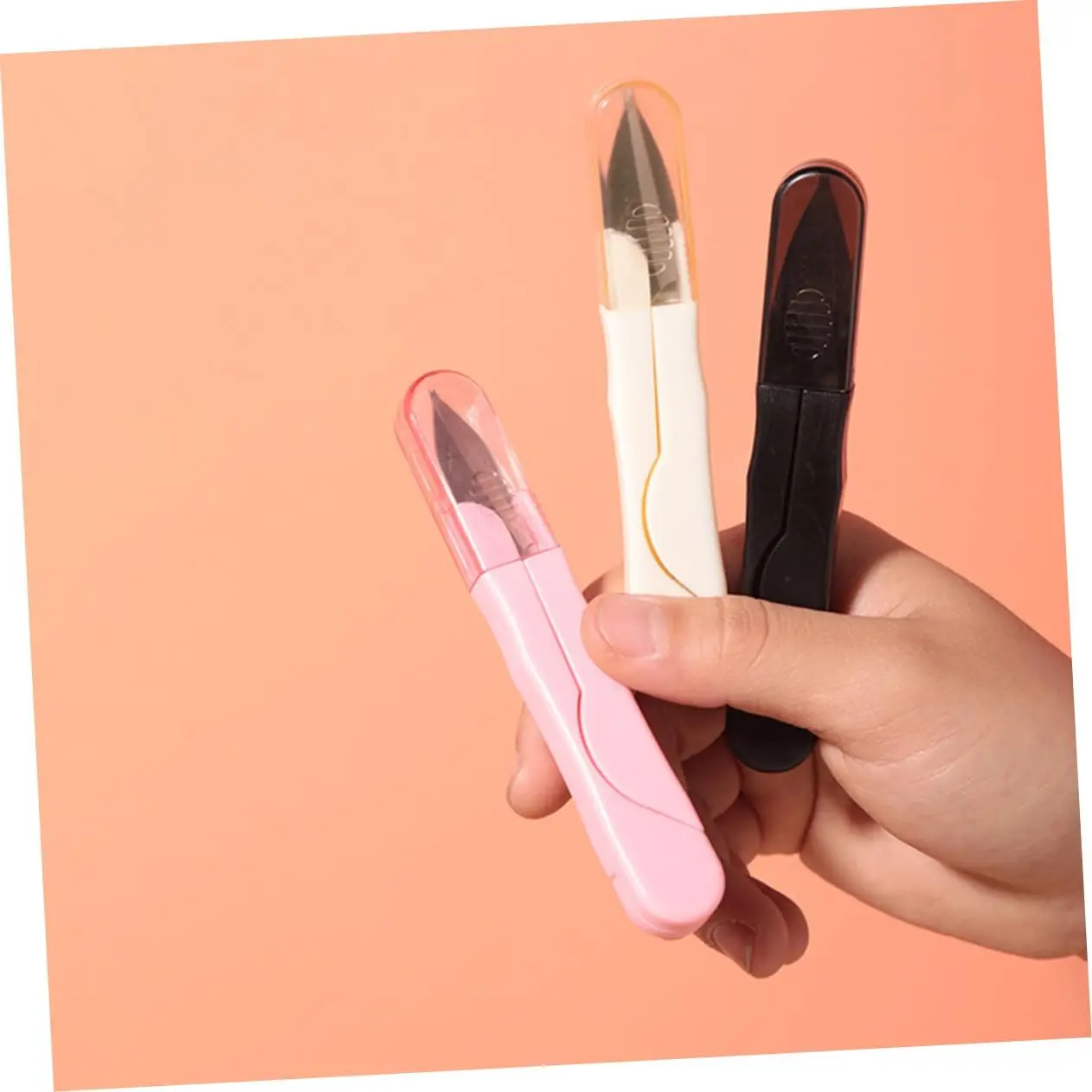 Scissors Stainless Steel 1PC Clippers DIY Thread Cutter U-shape Clipper Sewing Tool Home Sewing Shears Embroidery Clippers sewing scissors tailor scissors craft scissors sewing supplies