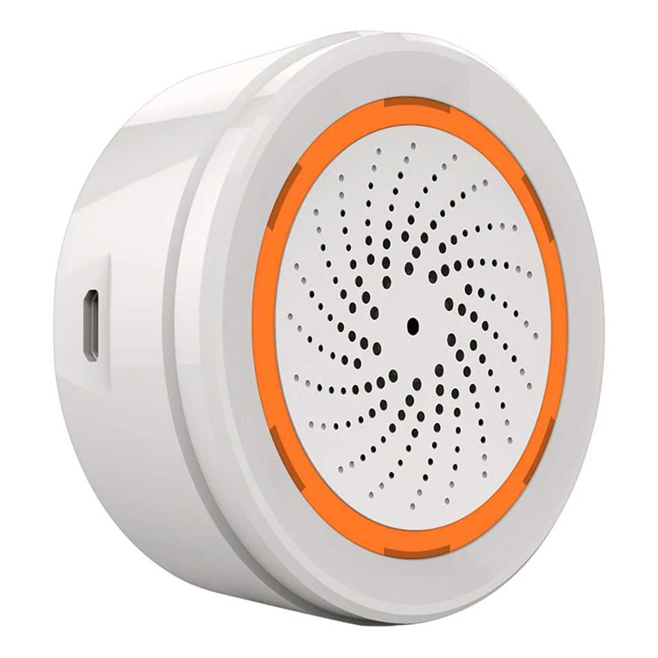 Tuya Zigbee Smart Sound Light Alarm System