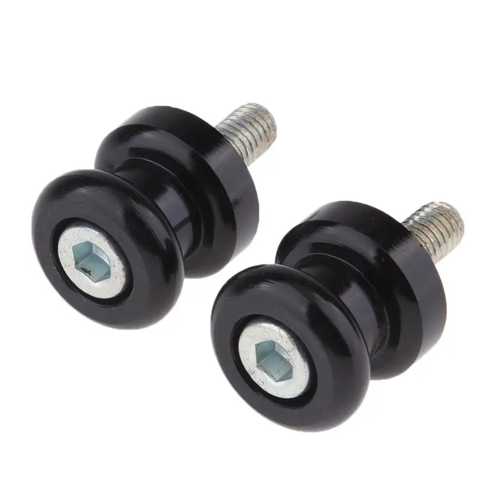 Motorcycle/Motorbike swing upper arm Spools Paddock Stand Bobbins-M8/