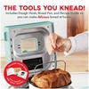 Everyday Stainless Steel Bread Maker up to 1.5lb Loaf, Programmable, 12 Settings + Gluten Free & Automatic Filling Dispenser 5