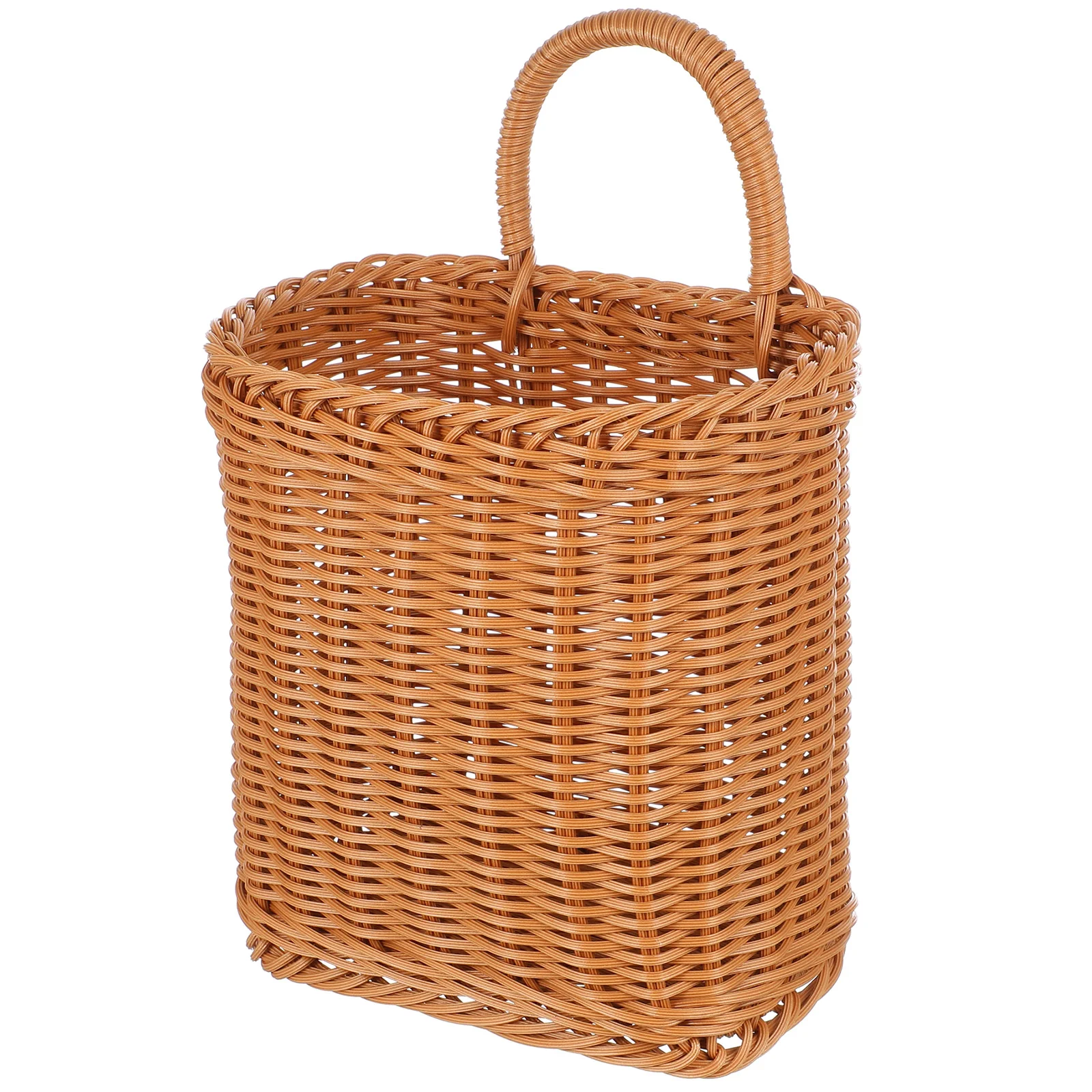 

Wall Hanging Storage Basket Decorate Basket Seasoning Basket Functional Container Woven Kitchen Storage Baskets Garden universal