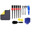 Detailing Brush Set Car Cleaning Brushes Washing Glove Towel Sponge For Car Leather Air Vents Rim Cleaning Dirt Dust Clean Tools 1