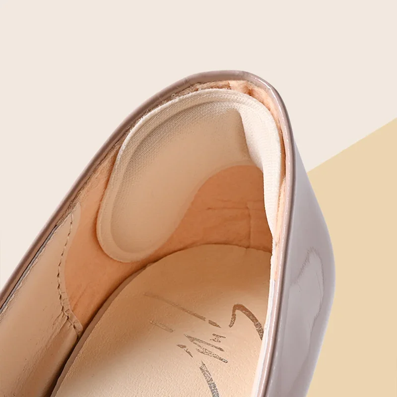 Anti-wear Heel Insoles Pads 4 PairsPatch Pain Relief Cushion Feet Care Heel Protector Adhesive Back Sticker Shoes Insert Insole