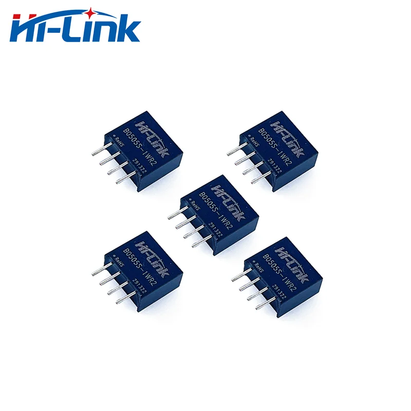 Free Ship 10pcs/lot Hi Link DC/DC B0505S-1WR2 switch Power Supply Module 1W 5V 200mA mini Converter for EV charging/BMS system 2