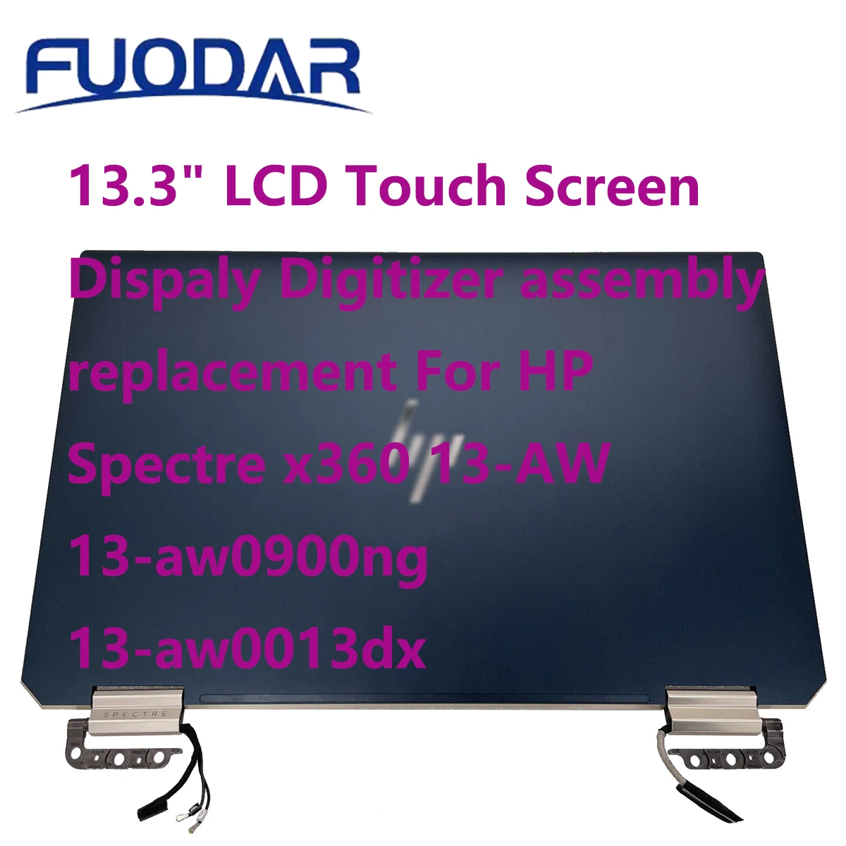 

13.3" LCD Touch Screen Dispaly Digitizer assembly replacement For HP Spectre x360 13-AW 13-aw0900ng 13-aw0013dx