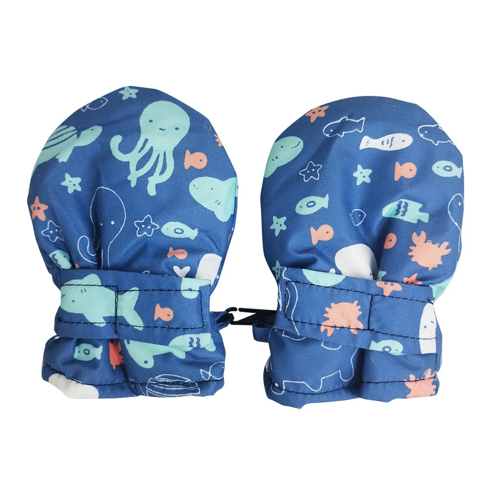 Baby Gloves Newborn No Scratch Soft Toddler Mittens Winter Water-Proof Cartoon