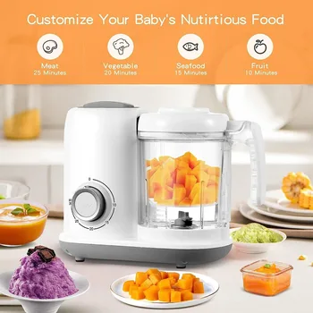 TopStrong Multifunctional White with 400ML Bowl Baby Food Maker Food Processor BFM001 3