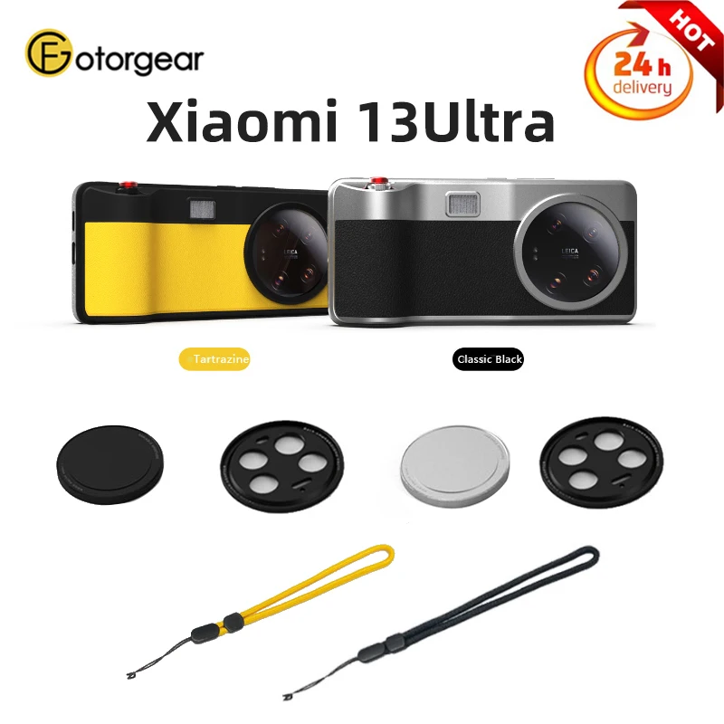 

Fotorgear чехол для телефона фильтр для Xiaomi 13 Ultra Leica камера телефон интегрированная фотография набор CPL/Черный Туман/звездный рассеиватель фильтр