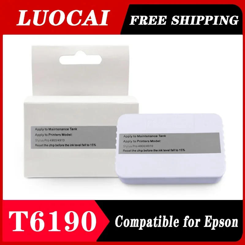 

T6190 T61900 Maintenance Tank Chip Resetter For Epson Stylus 4900 4910 SureColor P5000 P5080 B300 B500 Waste Tank Chip Resetter