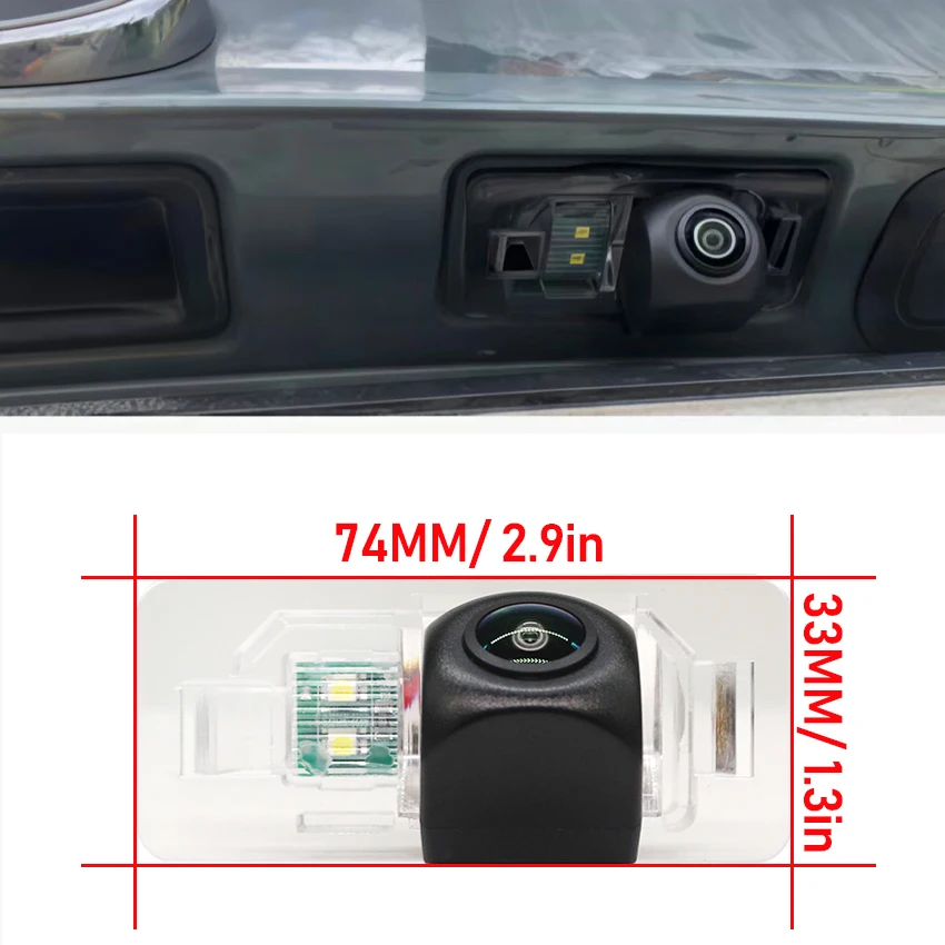 미니 쿠퍼 R50 R52 R53 R56 20012008 AHD HD 어안 무선 카메라 차량 후방 카메라 백업 리버싱 카메라 야간 시야