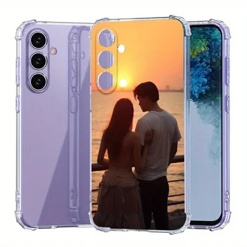 Cover per telefono con foto fai da te per Samsung Galaxy A32 A52 A03 A23 A33 A53 A73 A14 A54 A05 A05S A15 A25 A35 A55 4G 5G Soft Case