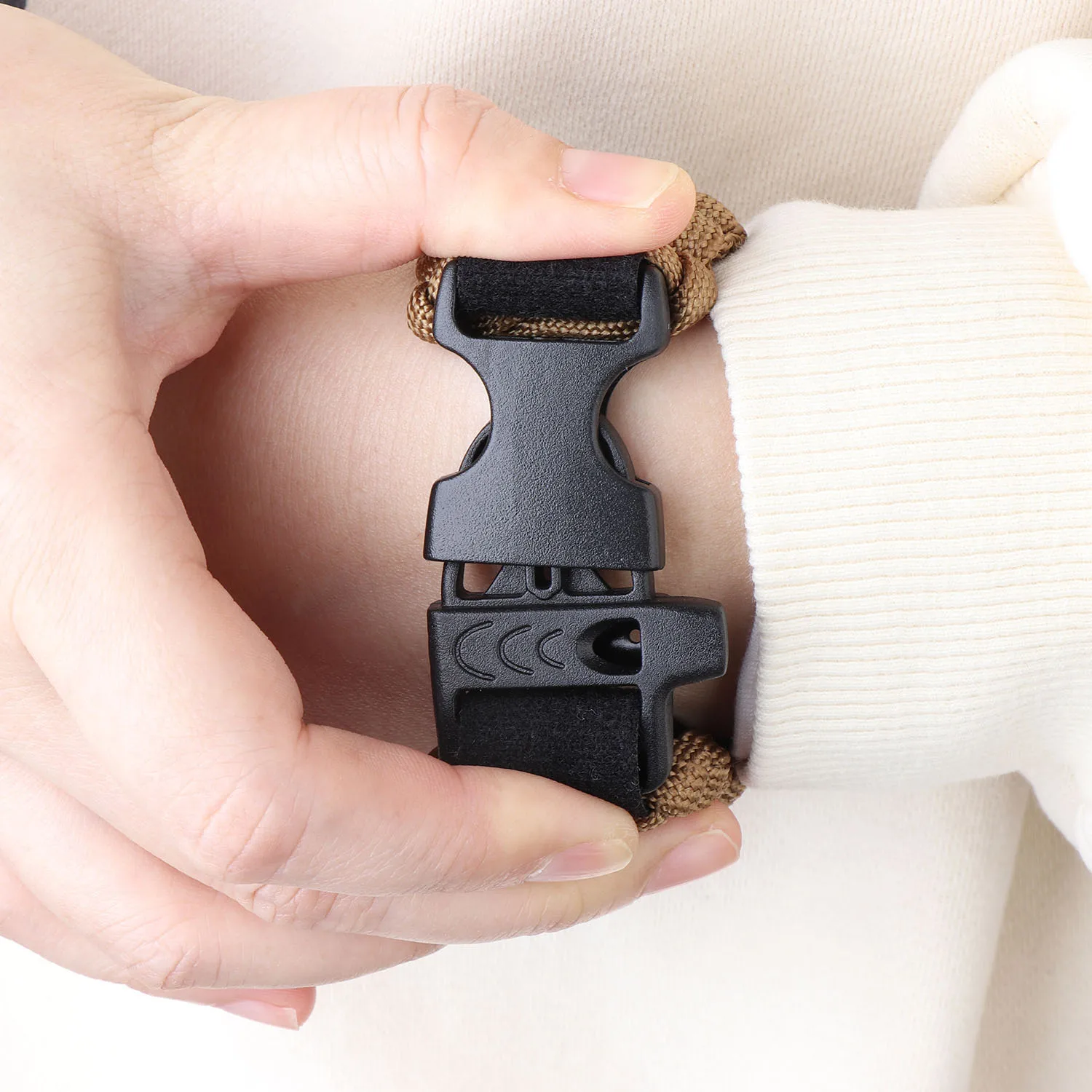 애플 워치용 야외 서바이벌 로프 스트랩, 49mm, 45mm, 44mm, 42mm, 38, 40, 41mm, 아이워치 5, 6, SE 4, 3, 7, 8 울트라 스포츠 밴드용 팔찌