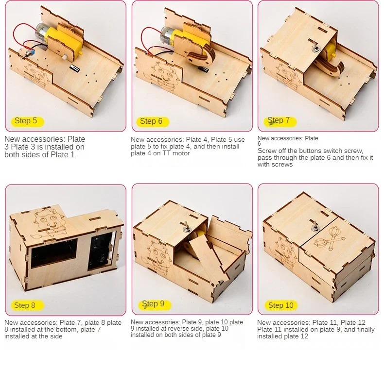 Unleash Creativity and Laughter with the Plastic Useless Box A Funny Toy for Both Kids and Adults Alike