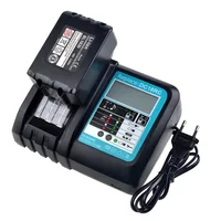 Battery Charger for Makita 18V 14.4V BL1860 BL1850 BL1840 BL1830 BL1820 BL1415 BL1440 DC18RC Li-ion Battery Charger 2