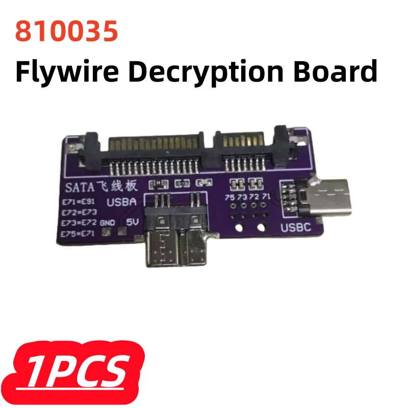 1Pcs/lot 810035 Flywire Decryption Board for PC3000 MRT Data