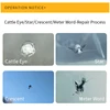 Windshield Repair Kit Quick Fix Car Cracked Glass Windscreen Repair Tool Kit Resin Sealer DIY Auto Window Screen Polishing 3