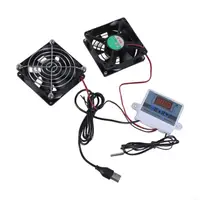 MXLC 2.5W Fabricant d'armoires USB silencieuses avec thermostat réglable Fan refroidissement calandre pour le théâtre à 5
