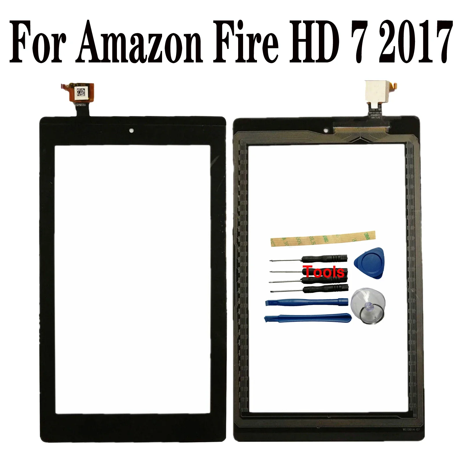 

Внешний стеклянный сенсорный экран для Amazon Fire HD 7 7 "7-го поколения 2017 SR043KL