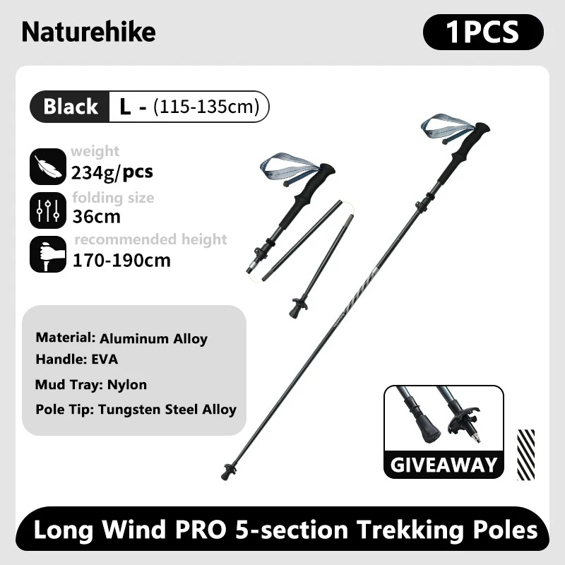 네이처하이크 등반 스틱, 초경량 야외 접이식 트레킹 폴, 하이킹 폴, 접이식 빠른 잠금 스틱, 탄소 섬유 폴 네이처하이크 등산스틱 등산스틱 카본 초경량 등산스틱 초경량 카본 등산 스틱 네이처하이크 스틱 등산용스틱 트레킹 스틱 등산스틱 카본 네이처하이크 카본스틱 접이식 지팡이