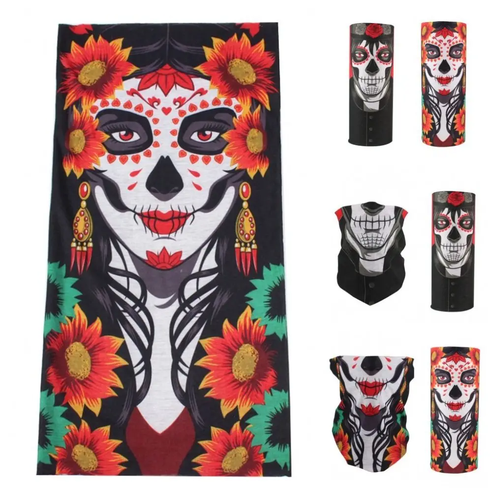 

Разноцветные велосипедные повязки, Новый универсальный шарф из полиэстера для велоспорта, зимняя Ветрозащитная маска для лица для бега на открытом воздухе