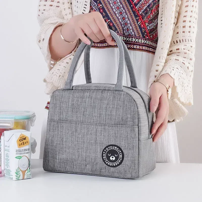 Cooler Lunchbox Insulated Case Portable Lunch Bag