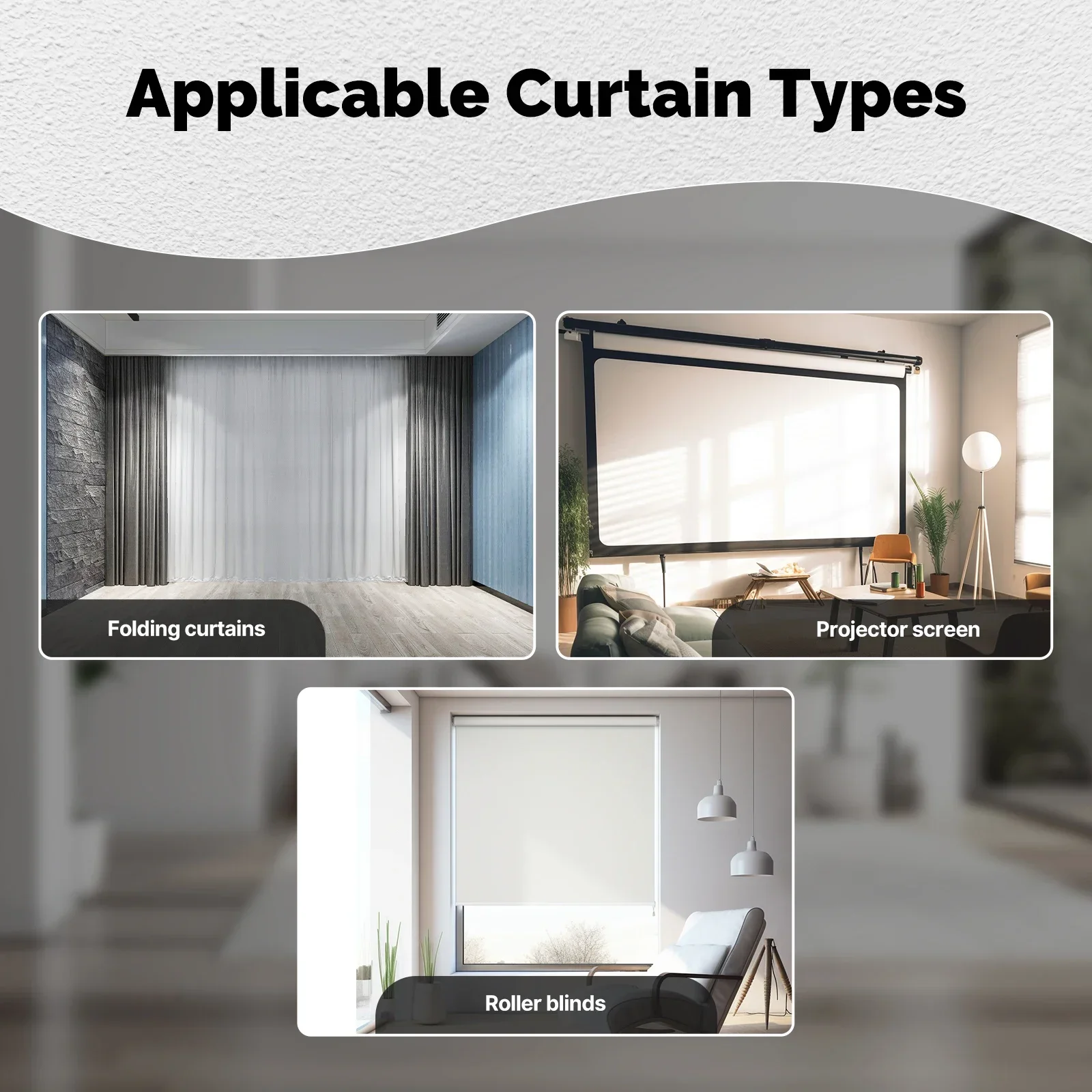 Tuya WiFi/ZigBee Smart Curtain Switch Mini Module For Rocker Reset Switch, App R