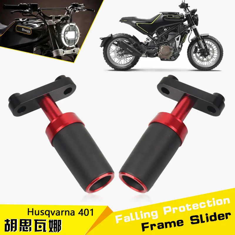 

For Husqvarna 250 Svartpilen 250 Vitpilen 250 Motorcycle CNC Falling Protection Frame Slider Fairing Guard Crash Pad Protector