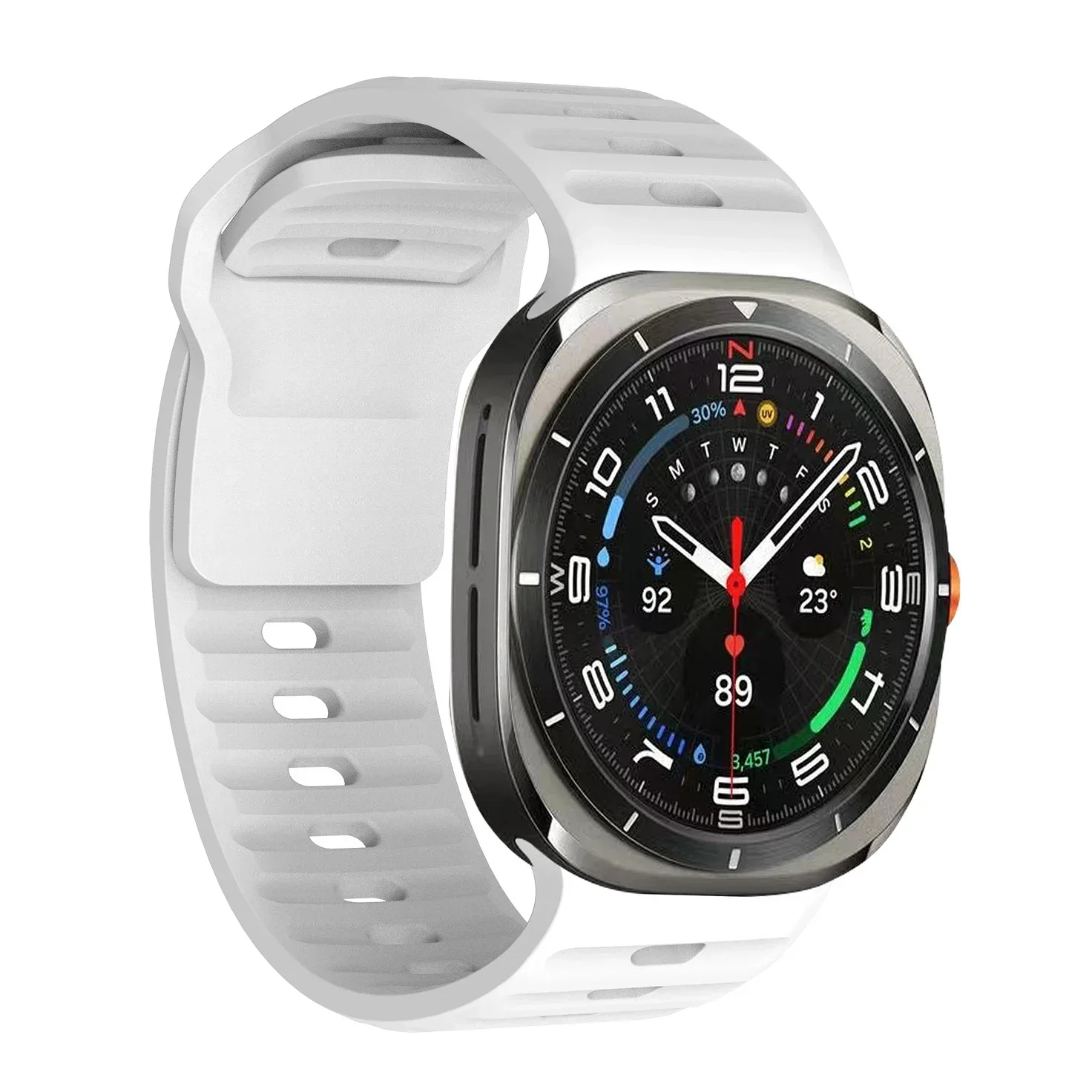 Silicone Strap for Smartwatch - Ultra Durable Band with Modern Design