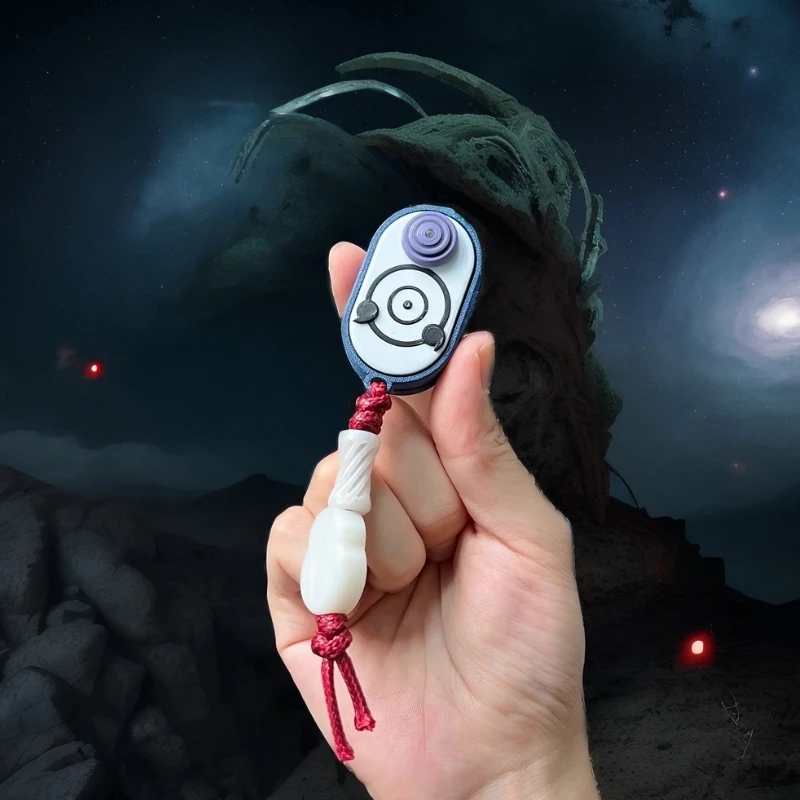 Cartoon Characters Fidget Pushing Card Crisp Sound Decompression Push Slider Rotate Fingertip Gyro Anxiety Stress Relief EDC Toy