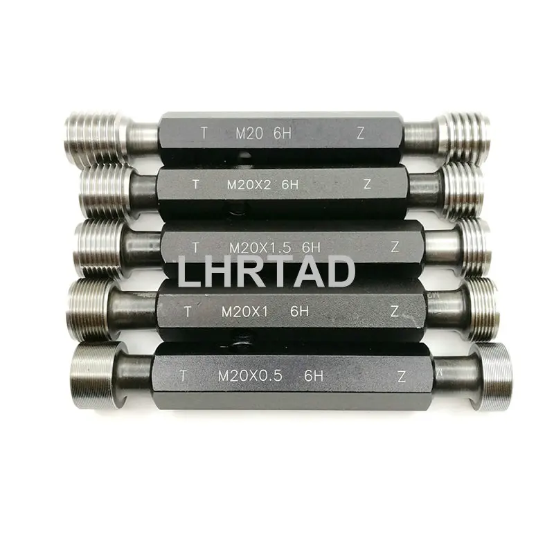 Metric thread plug gauge 6H TZ M18 M19 M20 thread gauge M18X1.5 m18x0.75 M20X1.5 Screw Plug Gages Inspect hole